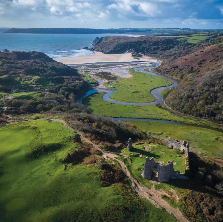 Rhossili Holiday Cottage - 2 Bedroom - Parkmill エクステリア 写真